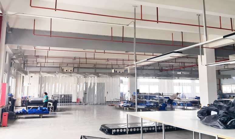 江蘇廠房降溫，應(yīng)用蒸發(fā)冷省電空調(diào)-臥式射流空調(diào)機(jī)組